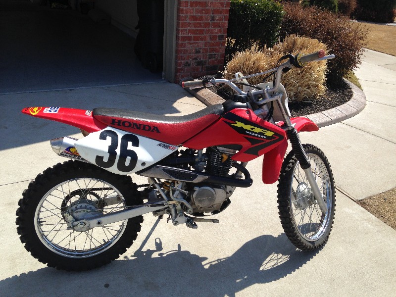 2003 honda xr100r exhaust