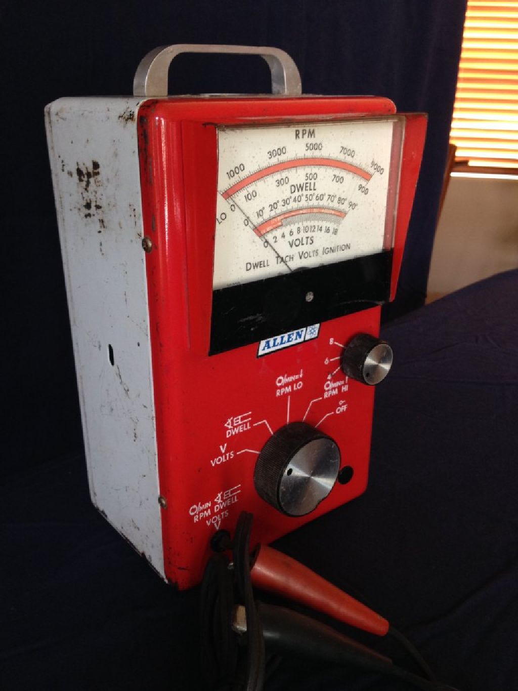 Allen Tachometer & Dwell & Volt Meter Vintage/ Classic