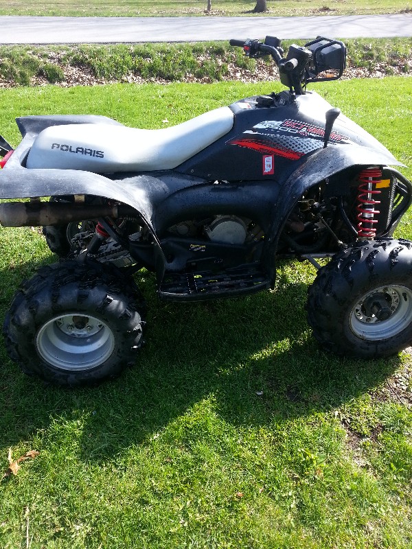 07 Polaris Scrambler 500 H O 4x4 Claz Org