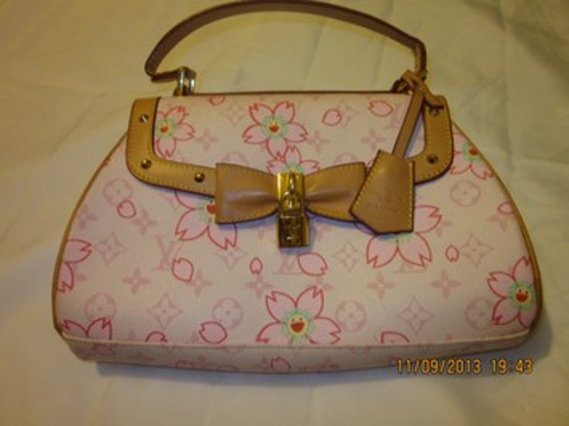 Louis Vuitton Sac Retro Pm Monogram Pink Cherry Blossom Handbag - 0