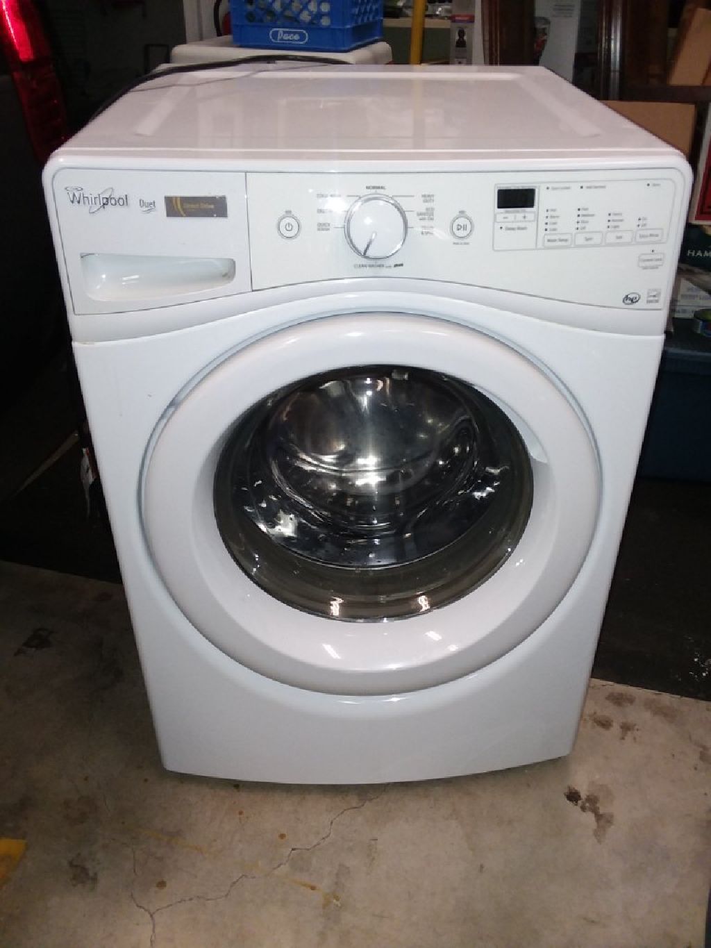 Whirlpool front load washer