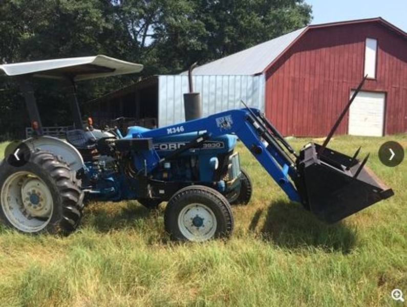 1991 Ford 3930 tractor for sale #10
