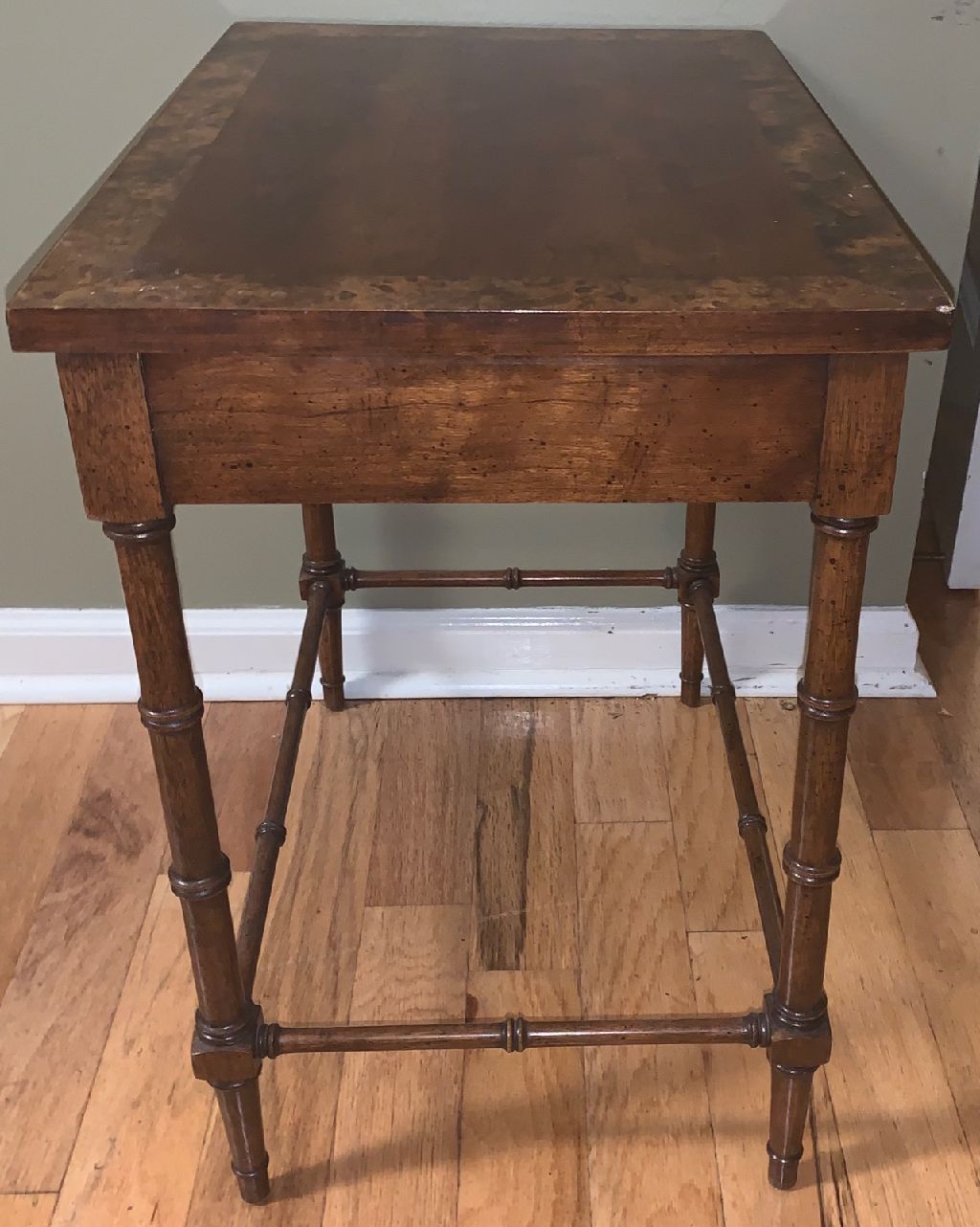 Tiger Wood Side Table by LANE - Rock Hill Furniture for Sale Offered ...