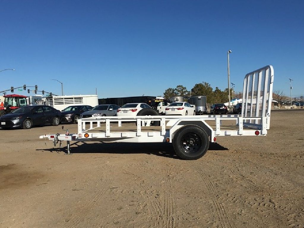 6x12 Single Axle UTV Trailer, Motorcyle, Razor, ATV Hauler, PJ Utility