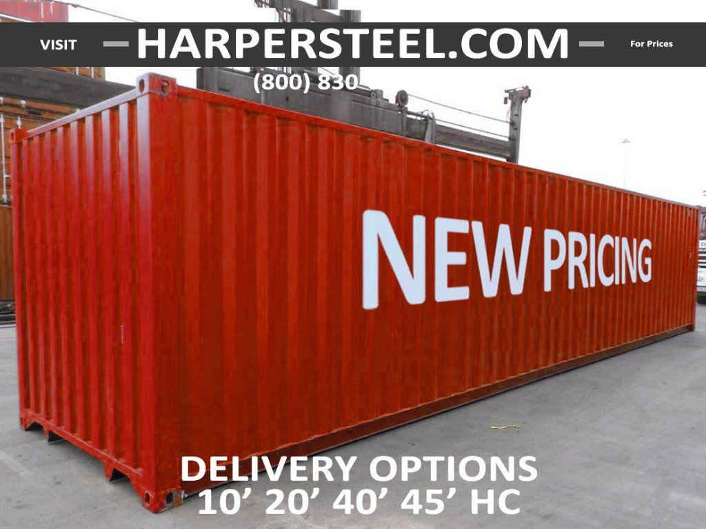 Steel Shipping Containers In Wisconsin Largest Selection W/Delivery