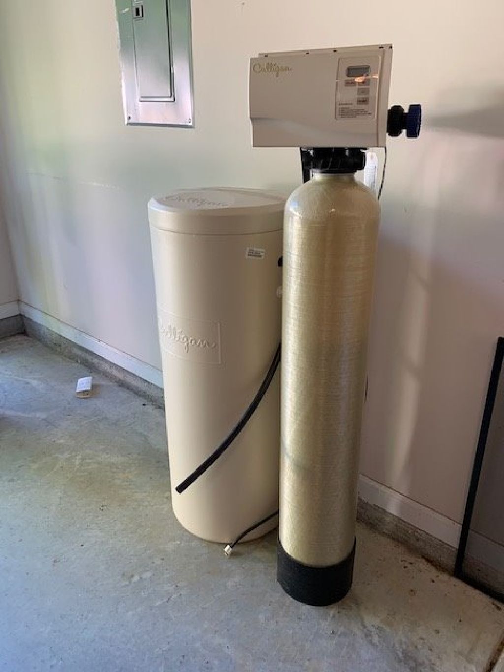 Culligan Medalist water softener and AquaClear Drinking Water system