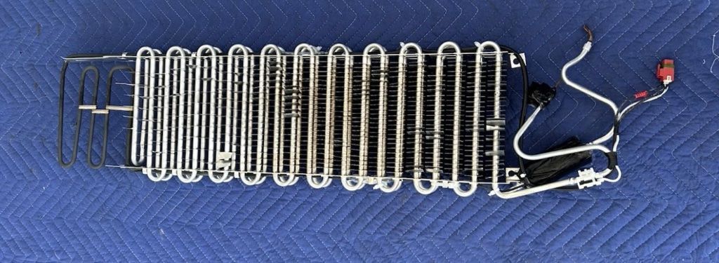 Midea  fridge freezer evaporator coils assembly