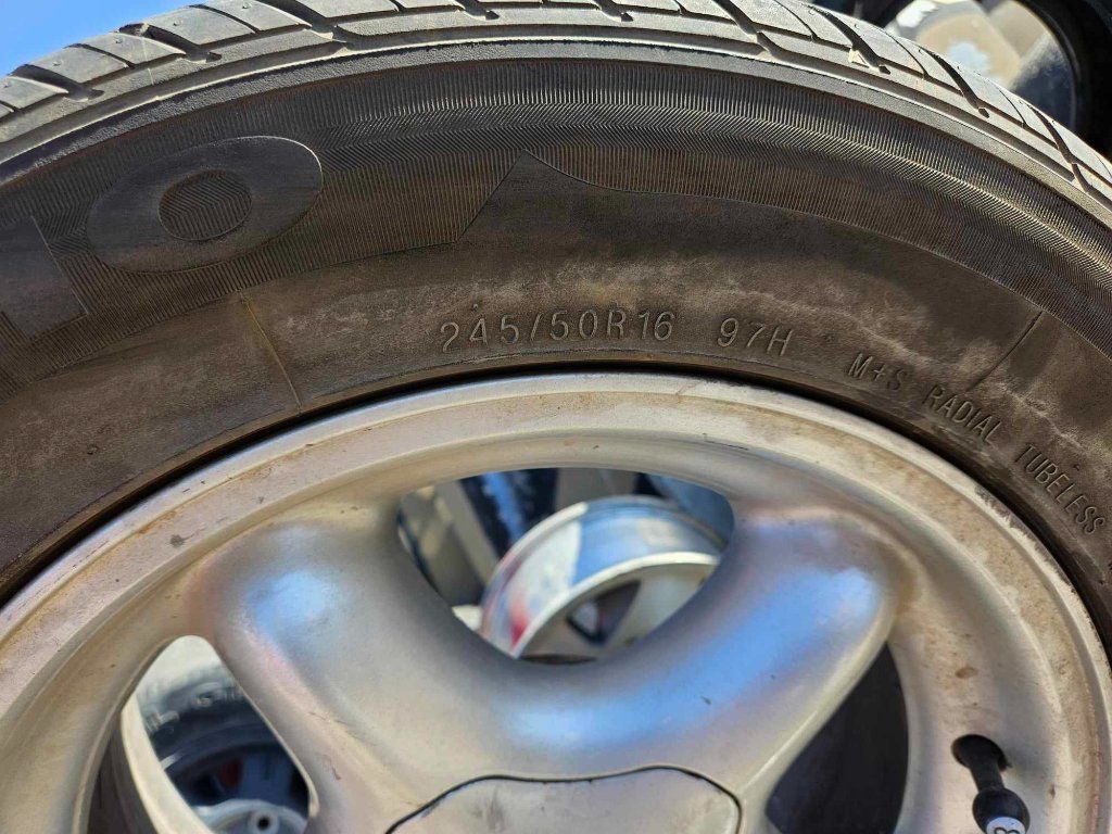 Ford Mustang PONY Factory Wheels with Center Caps