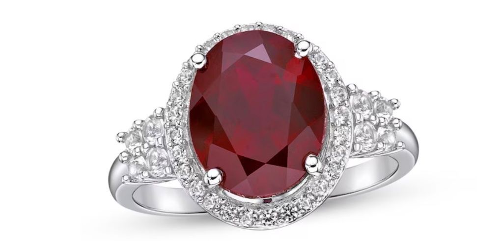 New!  Lab Ruby & Diamond Rings!  All Sizes!  Layaway!