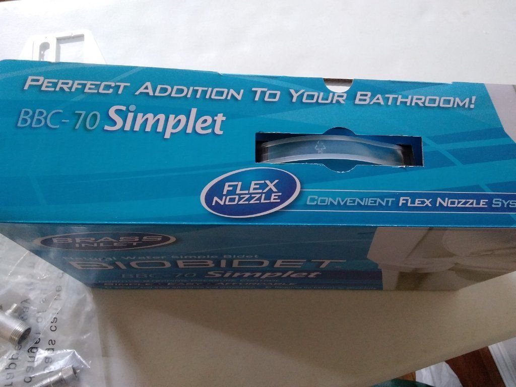 Lightly Used Bio Bidet Simplet BBC-70 Bidet