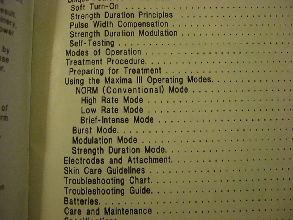 TENS MAXIMA lll 3 UNIT Nerve Stimulator Empi STAYODEN MAX Professional Rehabilitation Deep Tissue Muscle Massager