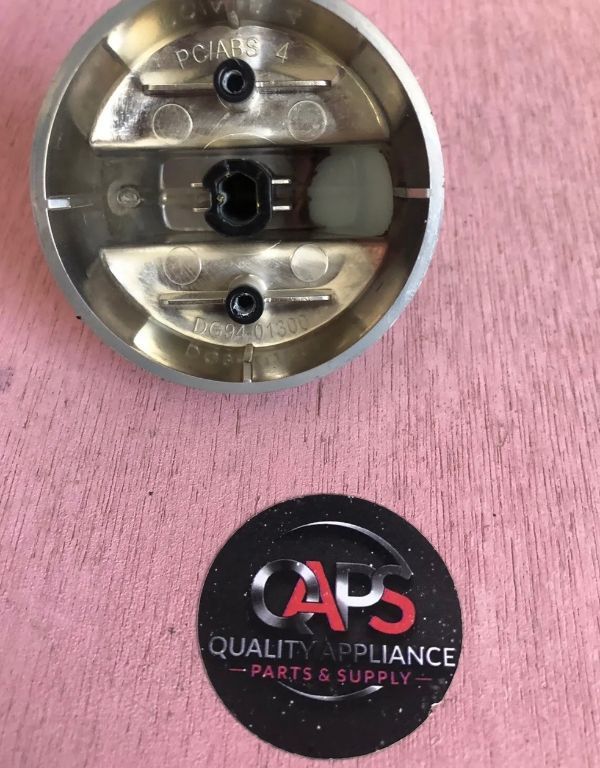 Samsung Range Knob Stainess Steel Model NE58K9850WS  Part# DG94-01300A