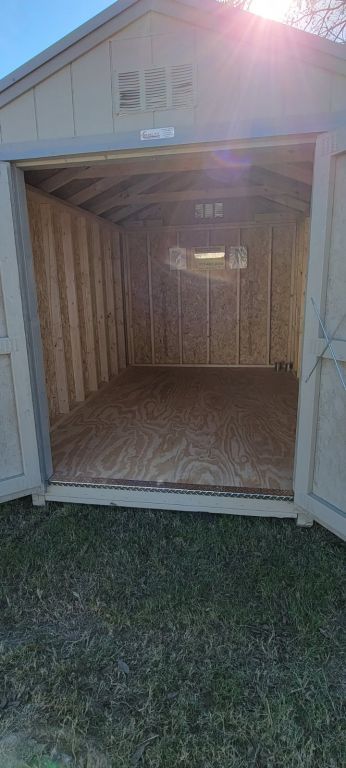 8x12 utility shed storage building