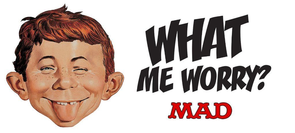 MAD Magazine "What Me Worry" Promo Button Pin