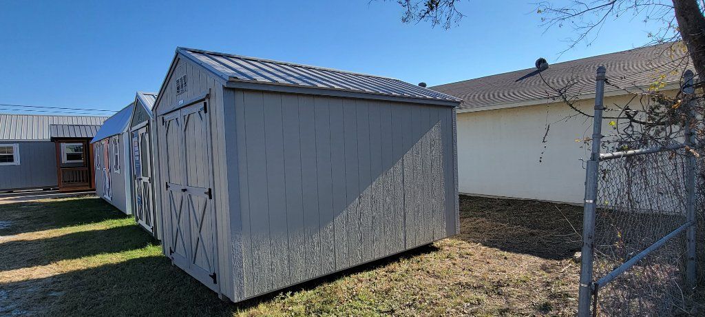 8x12 utility shed storage building