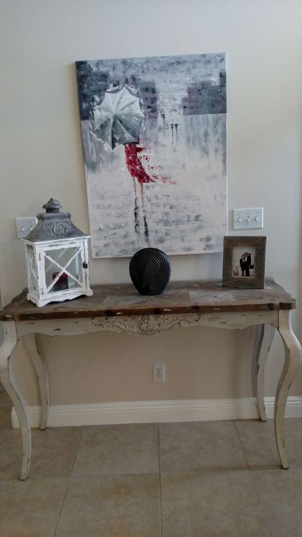 French Country Coffee Table and Entry Table