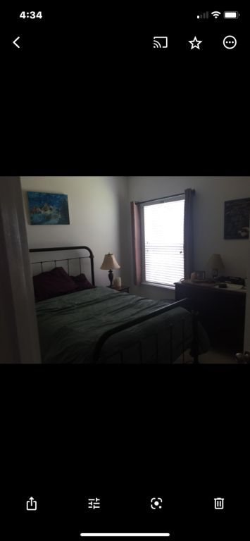 Private furnished Bedroom and Bathroom