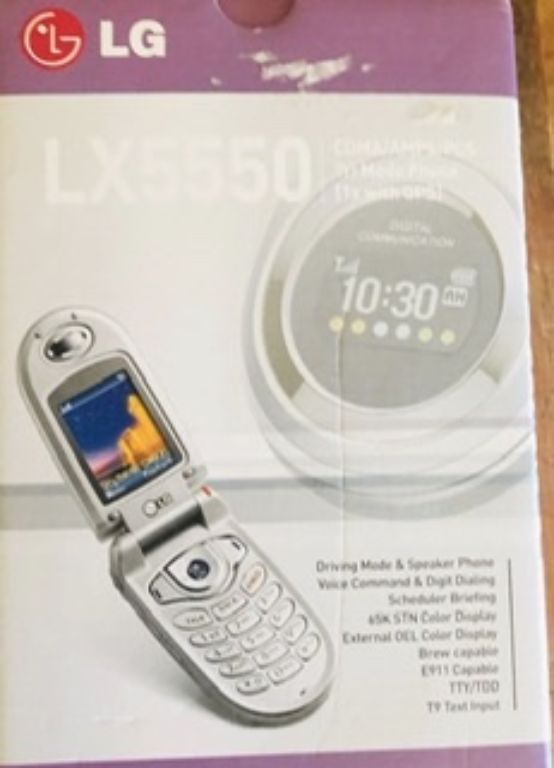 LG LX 5550 Flip Phone $100.00