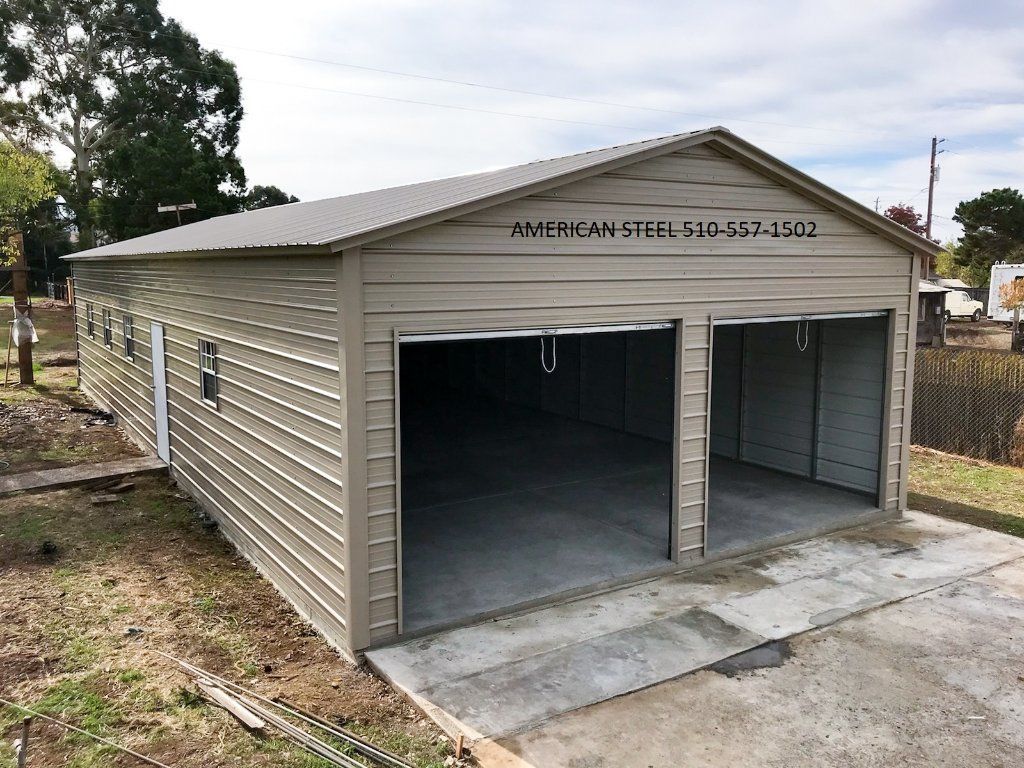 Steel all Metal Shops, Garages, Barns, RV Boat & Car covers