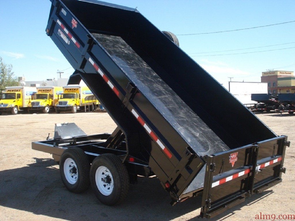 83" Tandem Axle Dump Trailer PJ Trailers, Dump Trailer, PJ Trailers D7142