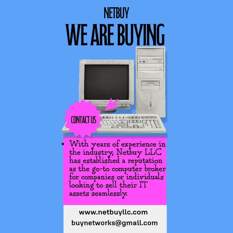 Looking to Sell Your Computer Equipment?