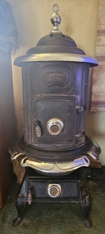 Antique wood stove