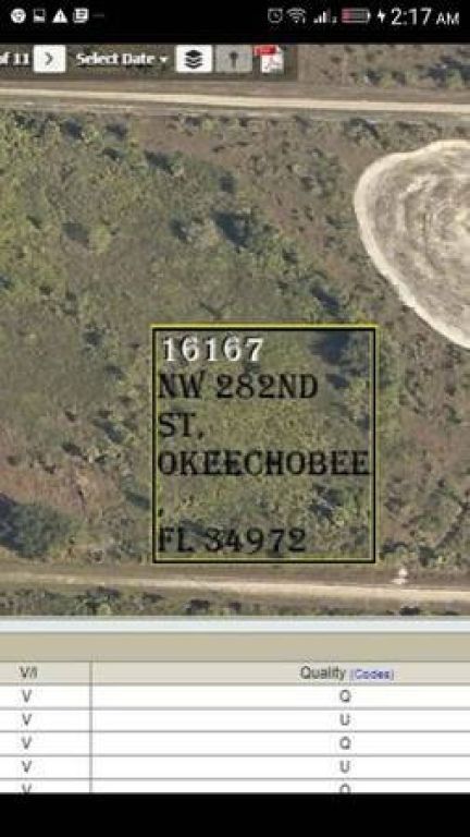 1.25 acres of Okeechobee Land for sale to highest bidder