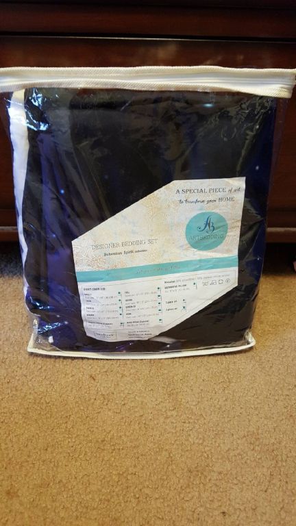 Galaxy/Starry Night Sky Bedding Set