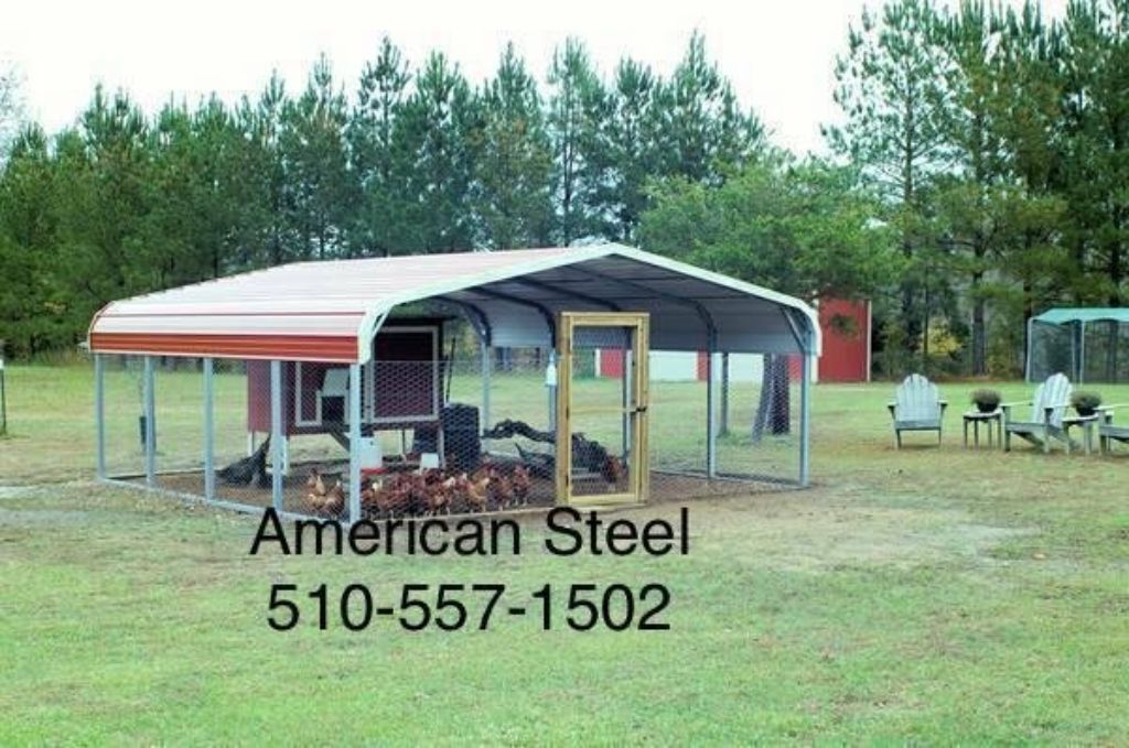 AMERICAN STEEL ALL METAL SHOP'S GARAGE'S RV BOAT & CAR COVER'S
