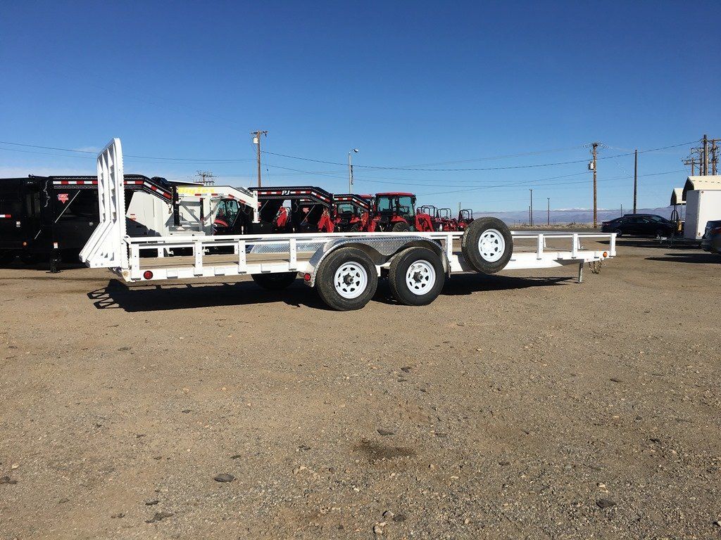 7x22 Utility Trailer, Tractor Hauler, PJ Utility Trailers UL222