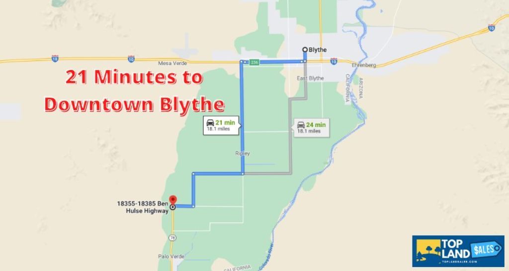 0.26-acre residential lot near the farmland flats in Blythe, CA!