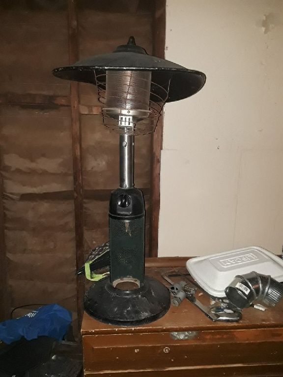 Portable outside propane heater