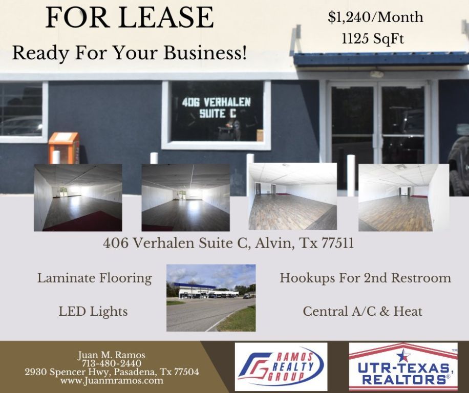 Great space for your business in Alvin!