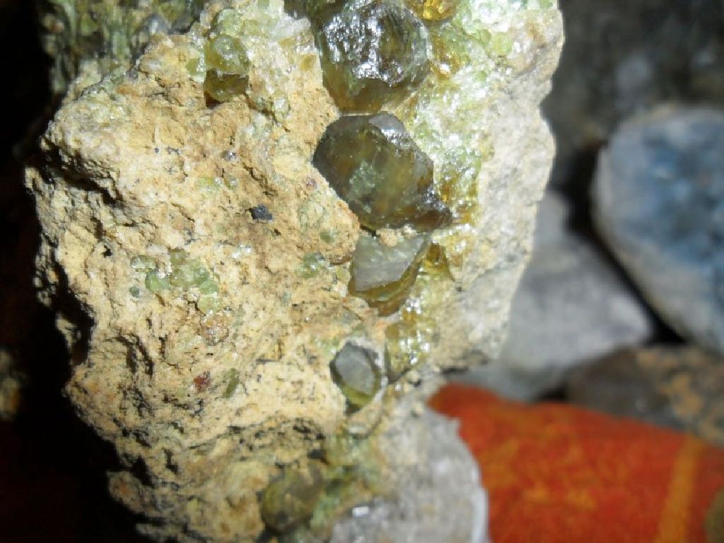 Exceptionally a Gorgeous and Beautiful 412 Grams Natural Green Demantoid Garnet Crystal Gemstone