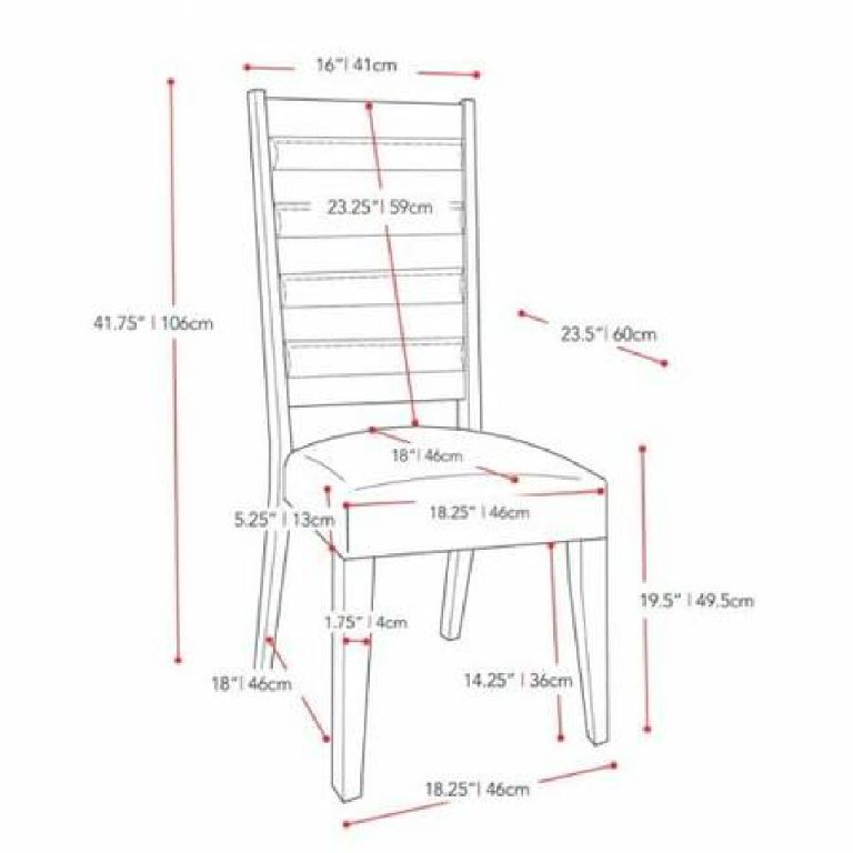 Dining Chairs- Ladder Back