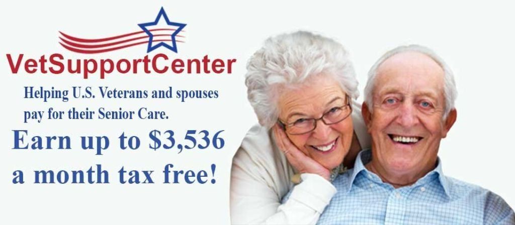 65+ VETERANS BENEFITS Aid and Attendance Long Term Care - Earn up to $3,536/month