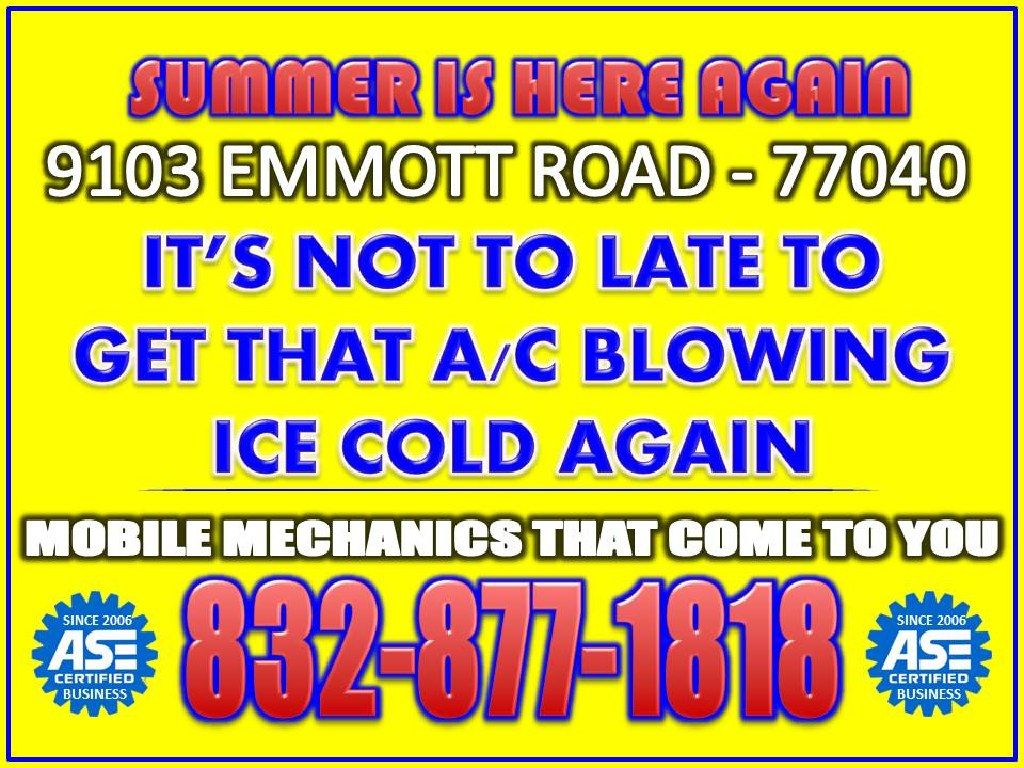 Automotive AC Repairs for LESS at AutoPRO-Houston