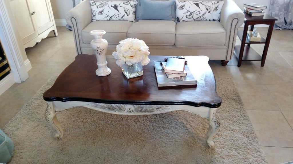 French Country Coffee Table and Entry Table