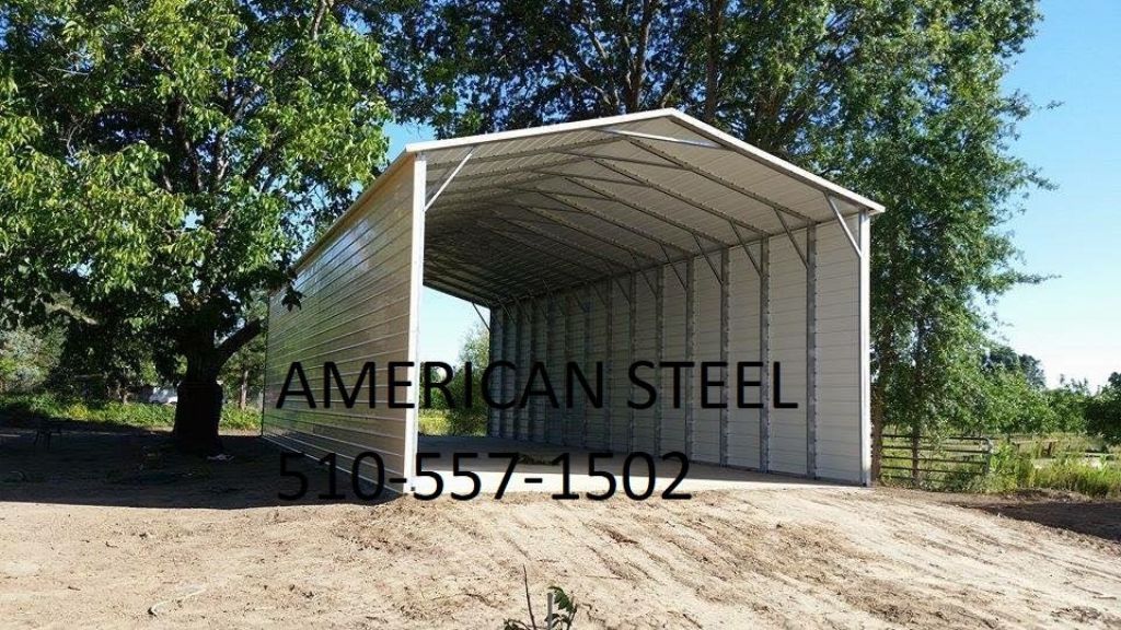 AMERICAN STEEL ALL METAL SHOP'S GARAGE'S RV BOAT & CAR COVER'S