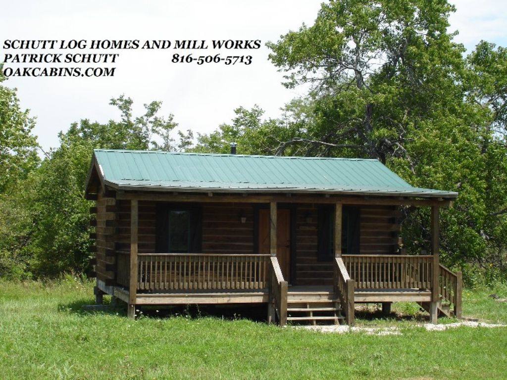 Oak Log Cabin Kit -1280 sq ft