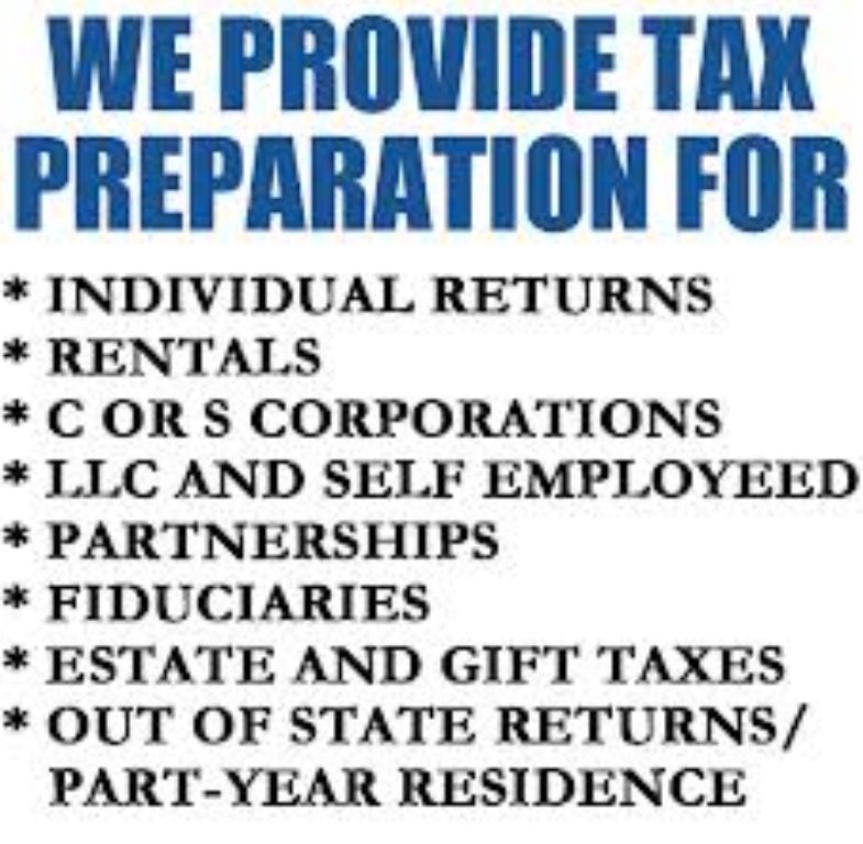 TAX SERVICE DC FULL SERVICE, YEAR ROUND, OPEN EVERY DAY 9AM-9PM