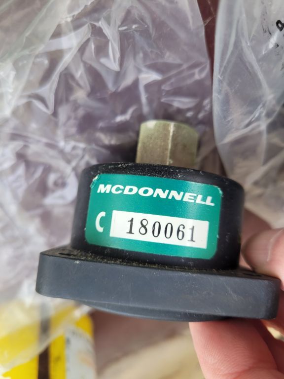 3 Aircraft AIRPLANE Pressure GLASSCO 3 GAUGES PSI AVIATION MCDONNELL