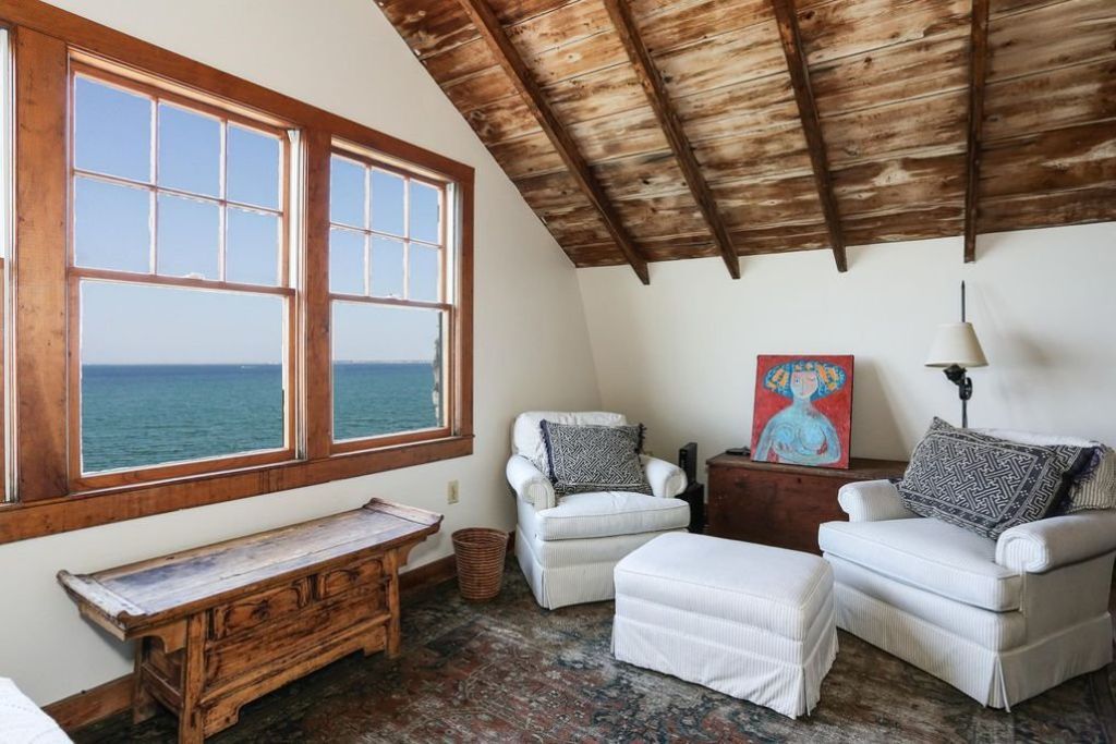 Waterfront and Perched Above Cape Cod Bay