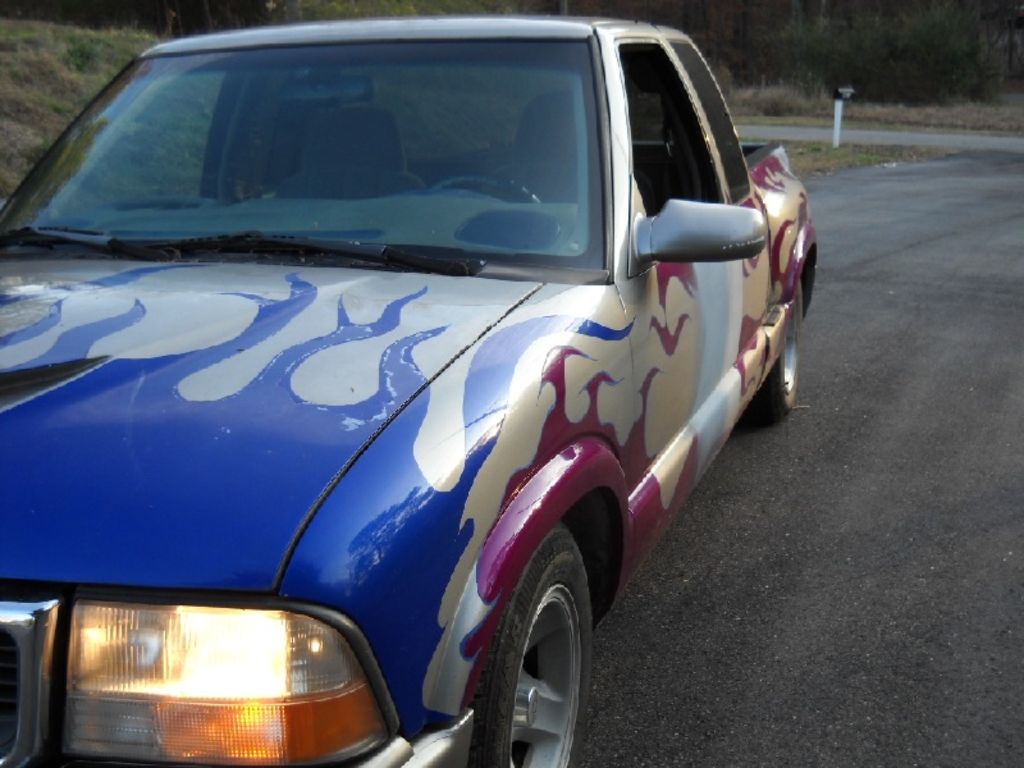 1998 GMC SONOMA PICKUP STEPSIDE EXTENDED CAB CUSTM PAINT 136000 miles
