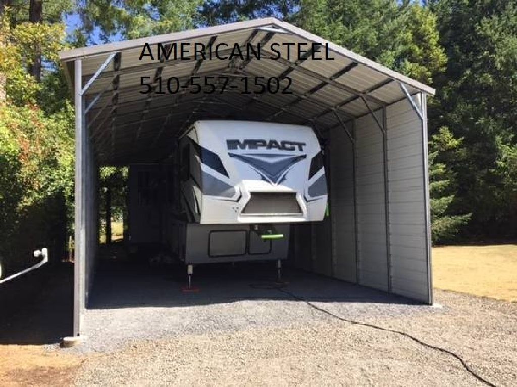 AMERICAN STEEL ALL METAL SHOP'S GARAGE'S RV BOAT & CAR COVER'S