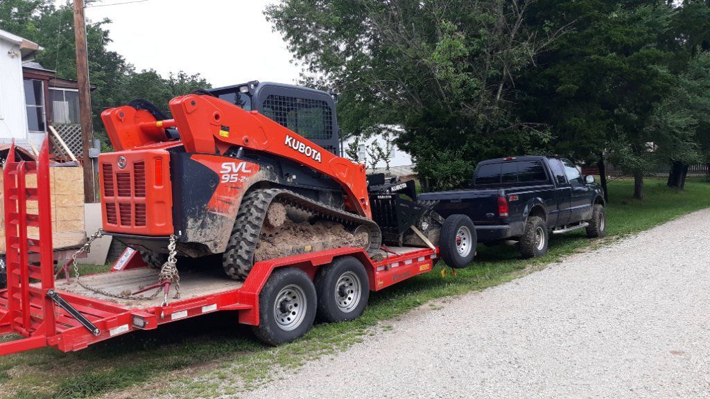 Skidsteer work, Brush Hogging, Backhoe and Land Management