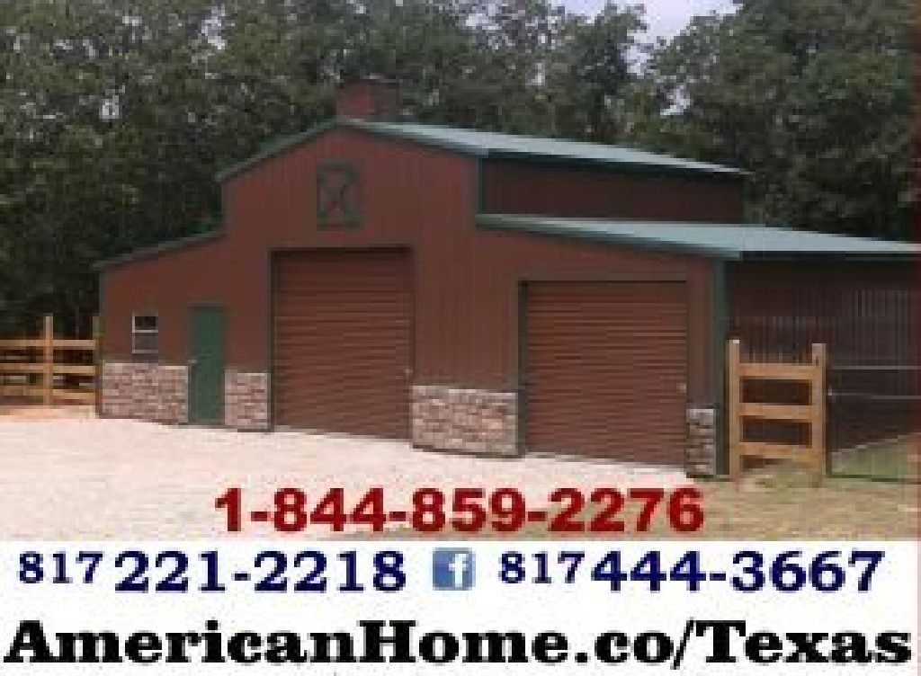 Barns, Garages, Carports, Loafing Sheds,