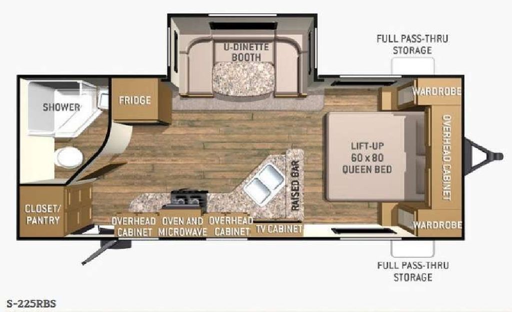 Used 2015 Cruiser Shadow Cruiser S-225RBS