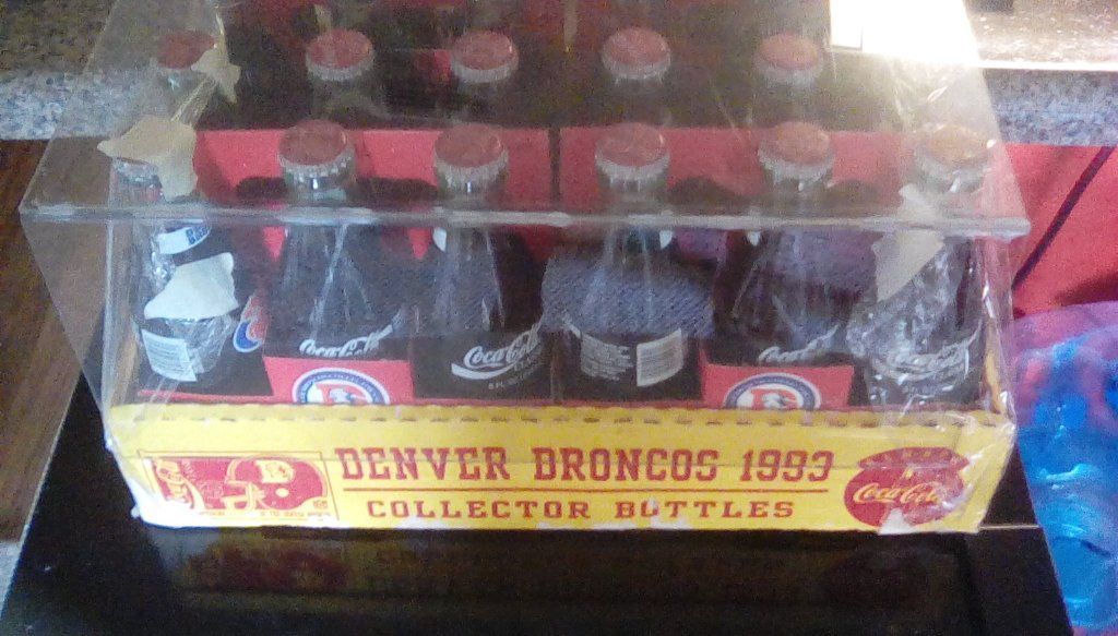 Collector coke bottles