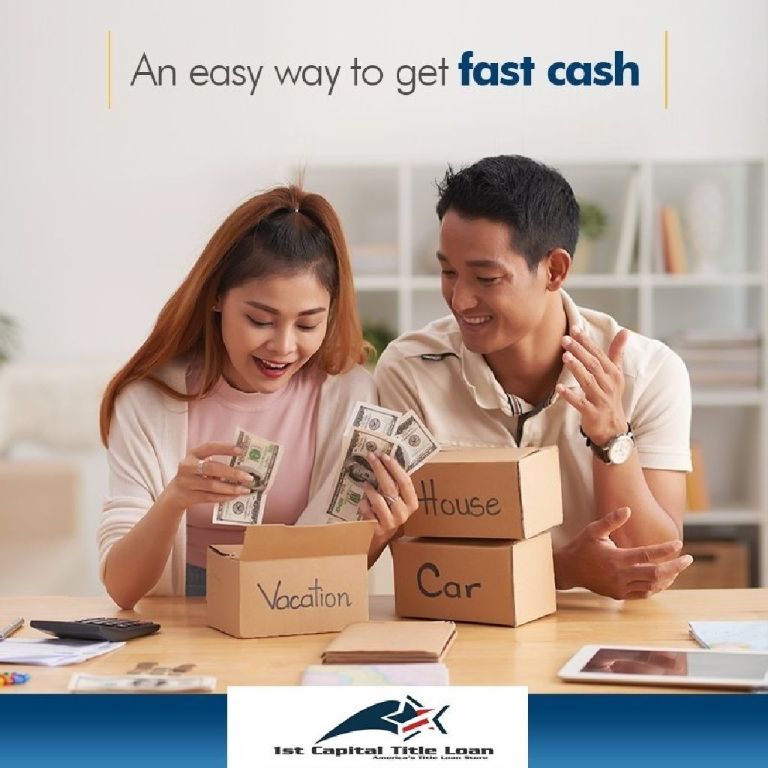 1st Capital is your Title loan store